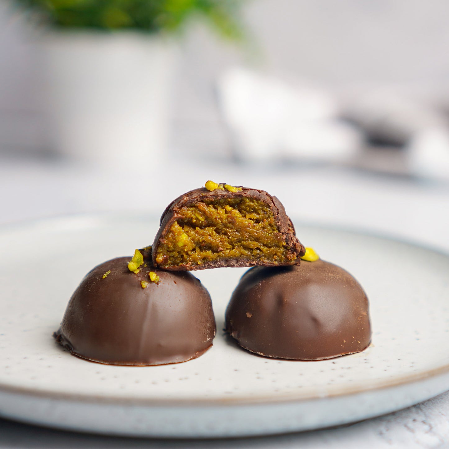 Healthy Pistacho truffles