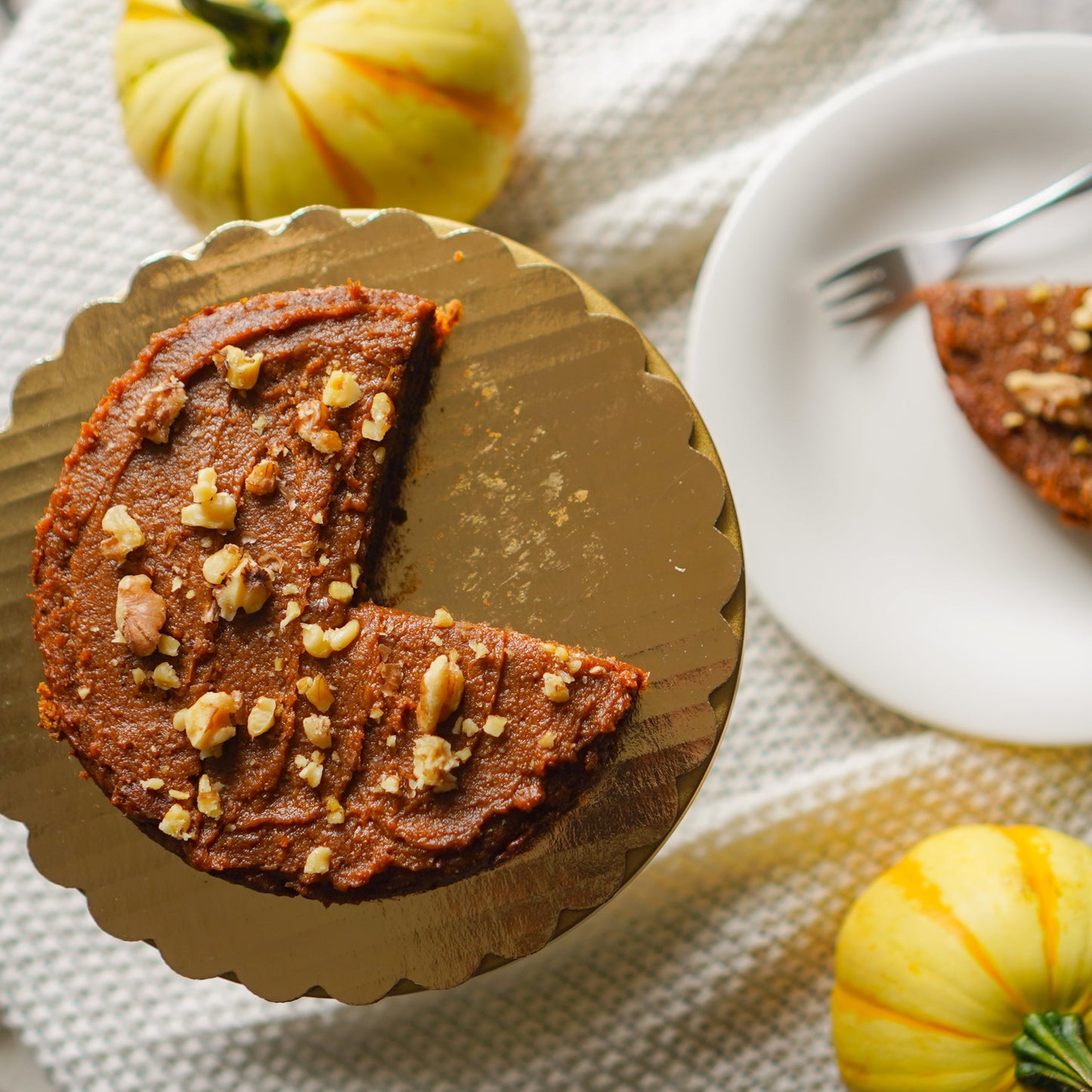 Healthy Pumpkin blondies
