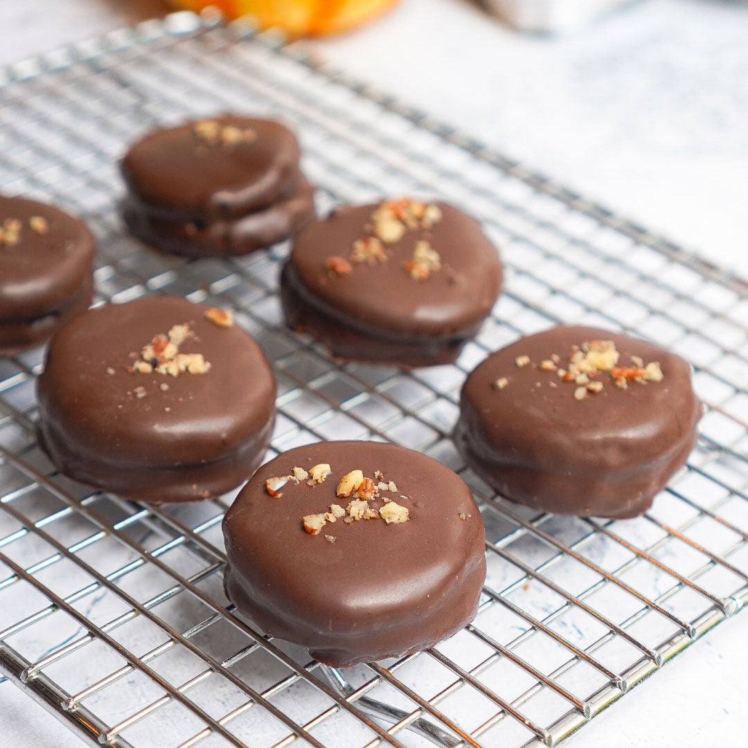 Pumpkin alfajores