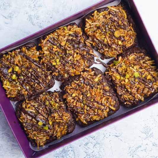 Chocolate Dubai Brownies