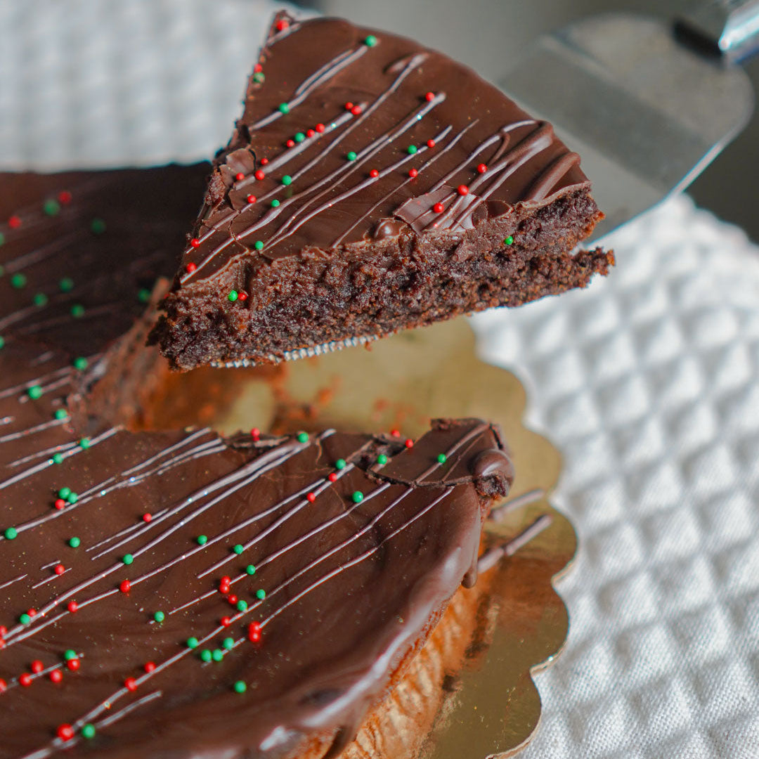 Peppermint truffle cake