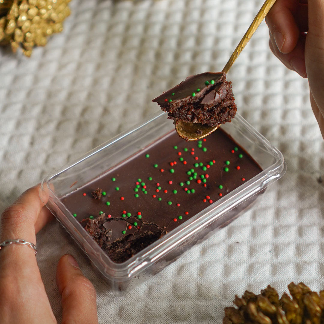 Peppermint truffle cake