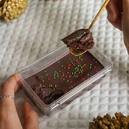 Peppermint truffle cake