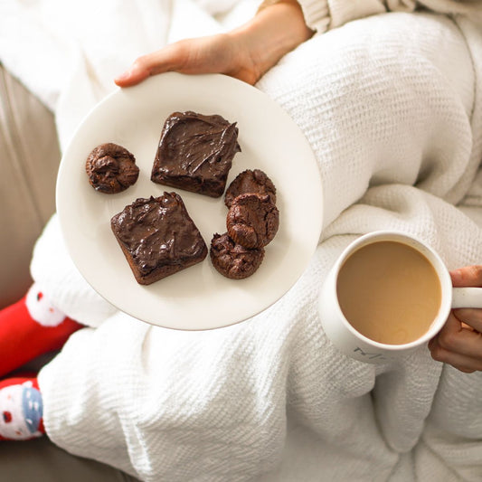 Peppermint brownies