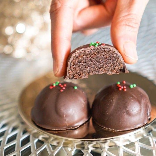 Peppermint truffles