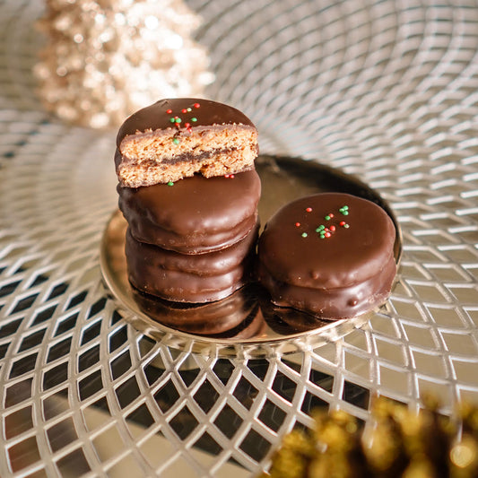 Healthy Peppermint alfajores